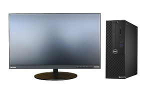 Компьютер в комплекте⚡️DELL 3050 SFF ✅OptiPlex ✅ i5-6500 3.6Ггц / DDR 4 / HDMI /монитор Lenovo ThinkVision 23" T2364pA Black ✅ IPS 1920x1080⭐️Led+Full HD + Клавиатура + Мышь