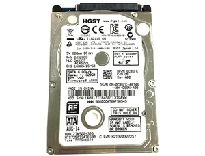 Жесткий диск (для ноутбука) 2,5" HGST / 320GB тонкий (SLIM) протестированный б/у