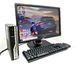Комплект ПК: Mini Системный блок Acer veriton l670g корпус USFF / E7300 (3 ГГц) + Монитор 22Дюйма DELL 2213Hb