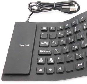 Flexible  Резиновая USB Клавиатура 100% защита от влаги  в количестве