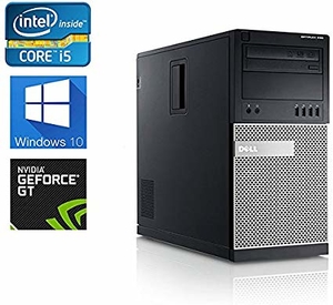 Игровой системный блок Dell OptiPlex 990 Tower на i5-2400, Со звуком. и GeForce 1030