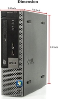 Системный блок Dell OptiPlex 9020 USFF I3 - 4150, GEN 4, 4Ядра, SOCKET 1150 / Лицензия Win 10