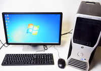 Арендовать комплект компьютера  монитор + 22" DELL T3400 /C2Quad Q8300