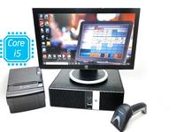 Кассовое рабочее место в комплекте ✅ПОС терминал Elo 19" на базе НР RP5 ✅ i5-4570 3.50 gHz (4 com port)✅Сканер datalogic +✅принтер чеков