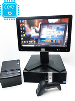 Кассовое рабочее место в комплекте  ✅ПОС терминал Wincor Nixdorf 15,6" на базе DELL 9020 с ✅i5-4570  3,4Ггц  + ✅Сканер datalogic +✅принтер чеков