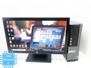Сенсорный POS-монитор + Системный блок ✅ELO 19" ✅Gorilla Glass LED реагирует на нажатие пальцем и предметом✅Dell 7020 sff ✅Pentium G3420 3.20 gHz 4gb/120 SSD