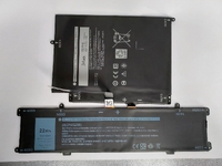 Аккумулятор для ноутбука NEW Dell Latitude 7285 2-in-1 Tupe YX0XH 7.6v 34wh Tupe FTD6M 7,6v 22wh / с подключаемой клавиатурой, комплект батарей