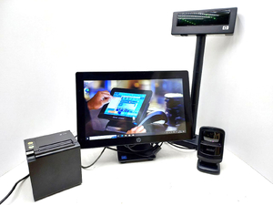 POS терминал тач 15,6" HP RP9 G1  (Все в одном) POS ситема на 1 экран intel G3900 (i3-6gen), DDR4, Ssd, 2 COM port, Usb 3.0, Usb 12V, WIFI, RG 45, VESA 10*10