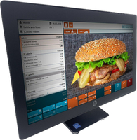 POS-терминал HP RP9 G1 (Все в одном), с Windows. Проц. G3900, ОЗУ 4, SSD 120, Два монитора тач 15,6" +14" экран покупателя. Б/У