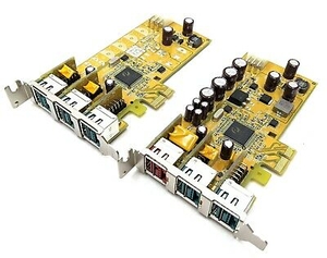 Плата USB 12вольт для сканеров штрихкода. Dell 1 X 24v and 2 X 12v Powered USB Pci-e Low Profile Card Pub1200xl POS 