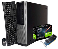 Игровой Dell OptiPlex 7010 / 4х Ядерный i5-3570 (3.8 ГГц) + ⭐ Asus GT1030 Новая