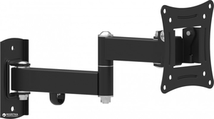 Кронштейн крепления монитора, моноблока, телевизора настенный 14" - 27". VESA 75*75мм и 100*100мм.